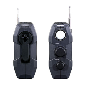 Kaito KA900 Voyager Max dual speakers and MP3 playback for immersive audio.