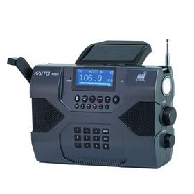 Kaito KA900 Voyager Max built-in NOAA alerts for timely weather warnings and updates.