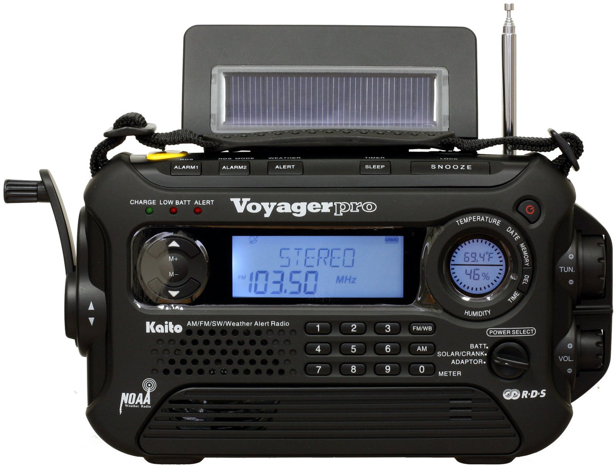 Kaito Voyager Pro KA600 smartphone charger helps power devices on trips.