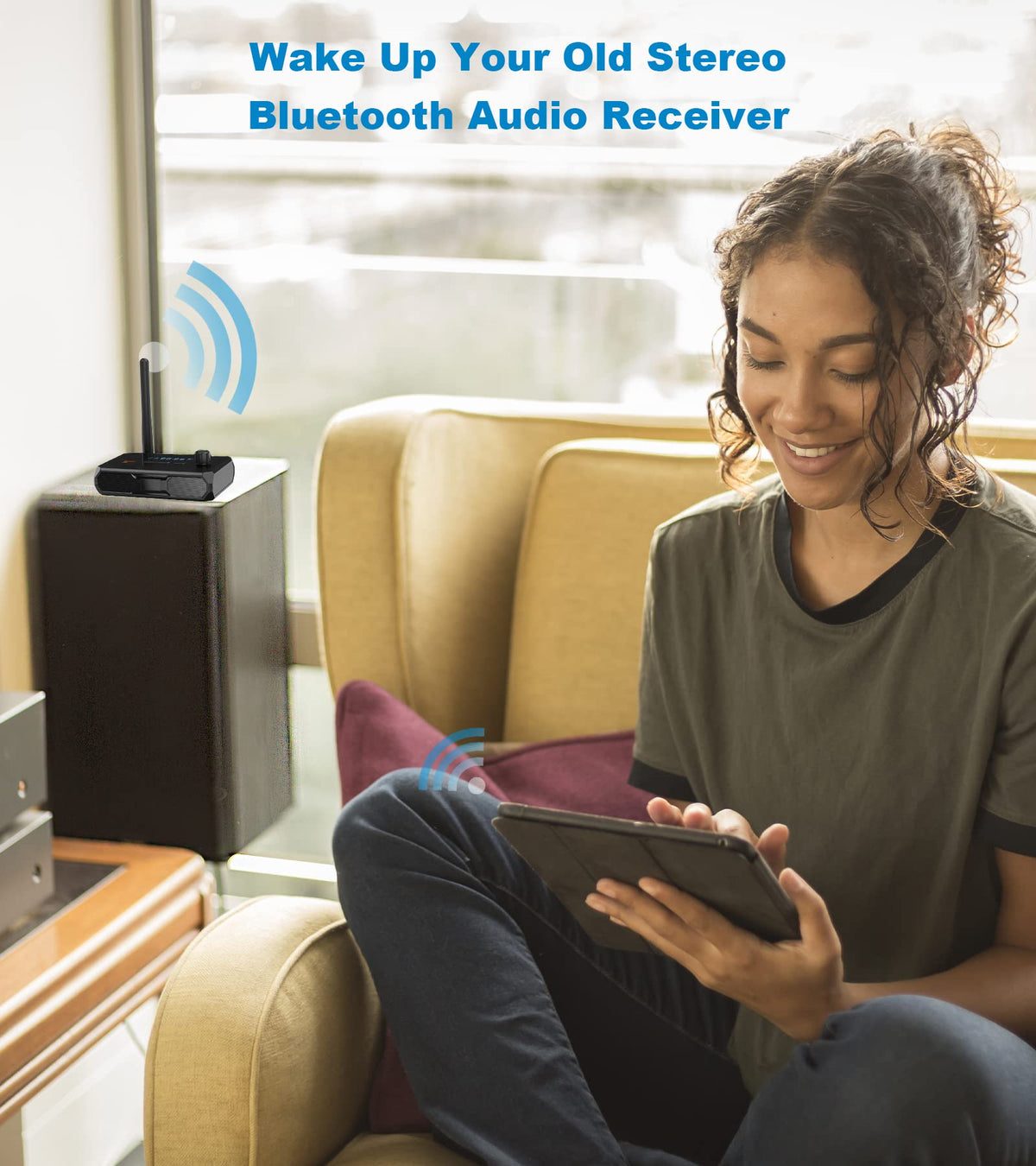 KAIY Bluetooth 5.4 receiver multi-room setup for cohesive audio