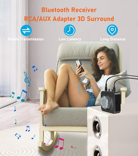 KAIY installed in a car AUX input, providing phone streaming while driving