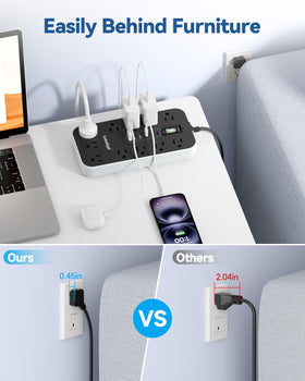 kakahigh surge protection label detail highlighting built-in safety features