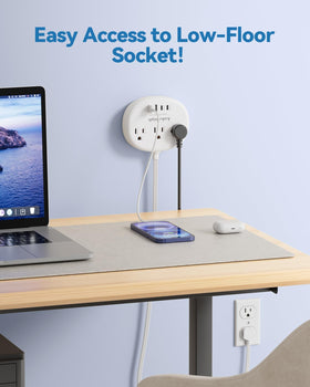kakahigh USB and AC ports detail powers multiple devices efficiently