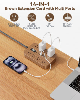 kakahigh angled flat plug detail fitting tight spaces and preserving outlet access
