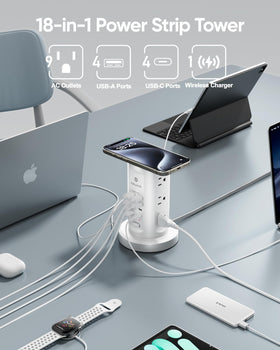 kakyanill closeup retractable cord demonstrating tidy cable management benefit