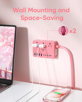 Kakyanill wall-mount holes enable secure placement and space saving.