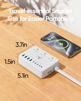 kakyanill next to smartphone to illustrate compact scale and portability