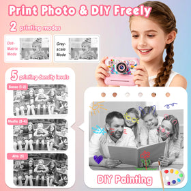 KALINCO printing paper and pens to decorate prints created by kids.