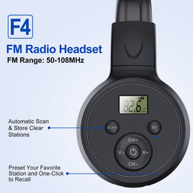 Kamapulo F4 with AUX cable connection for crystal clear sound on devices
