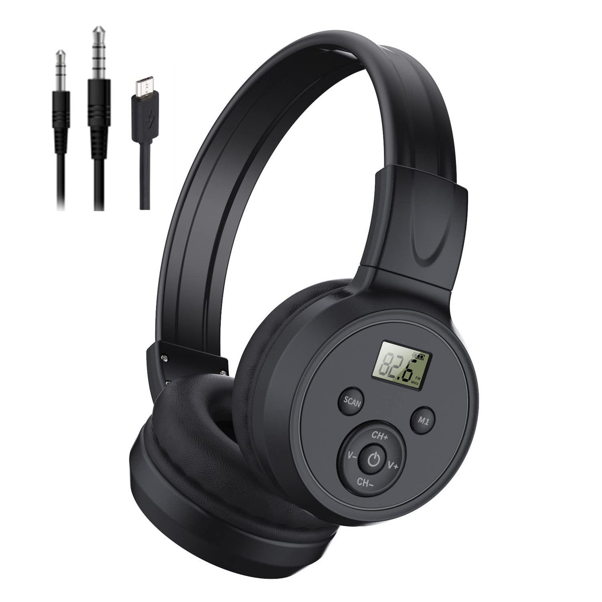 Kamapulo F4 foldable headphones for on-the-go listening and easy storage