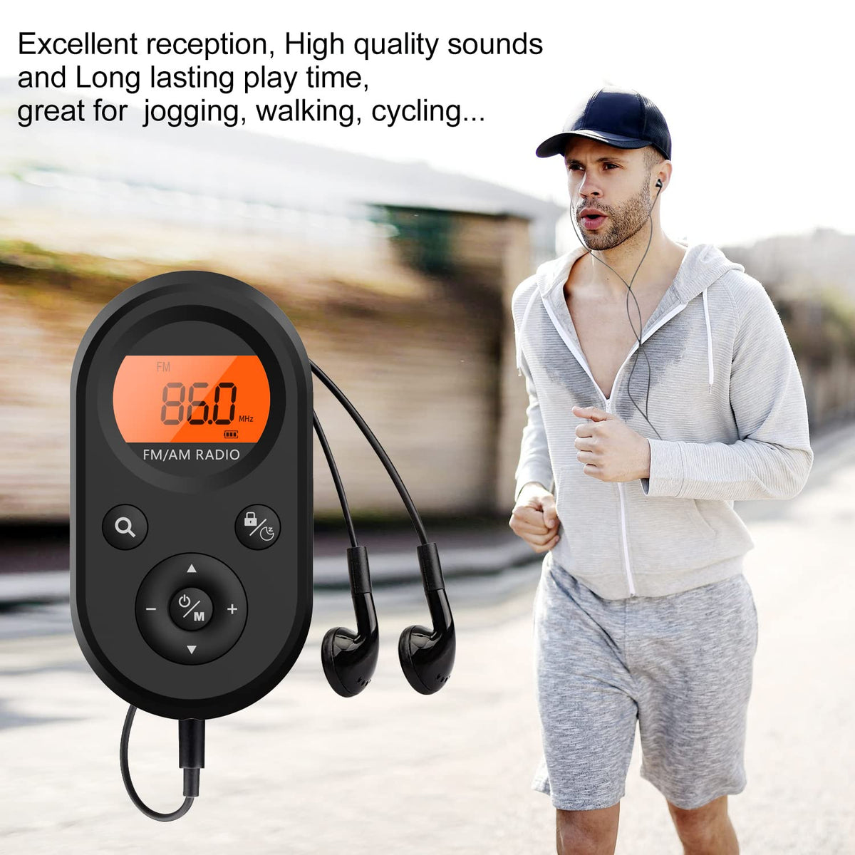 Kamapulo includes lanyard and earphones for portable convenience.