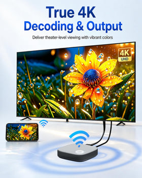 KAMING with USB power cable demonstrating simple power connection benefit