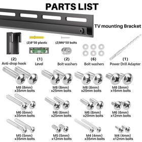 Kamiwi modern entertainment wall mount creates a clean living room setup.