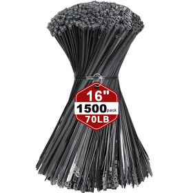 Kamota zip ties 16-inch bulk pack for fast, organized setups.