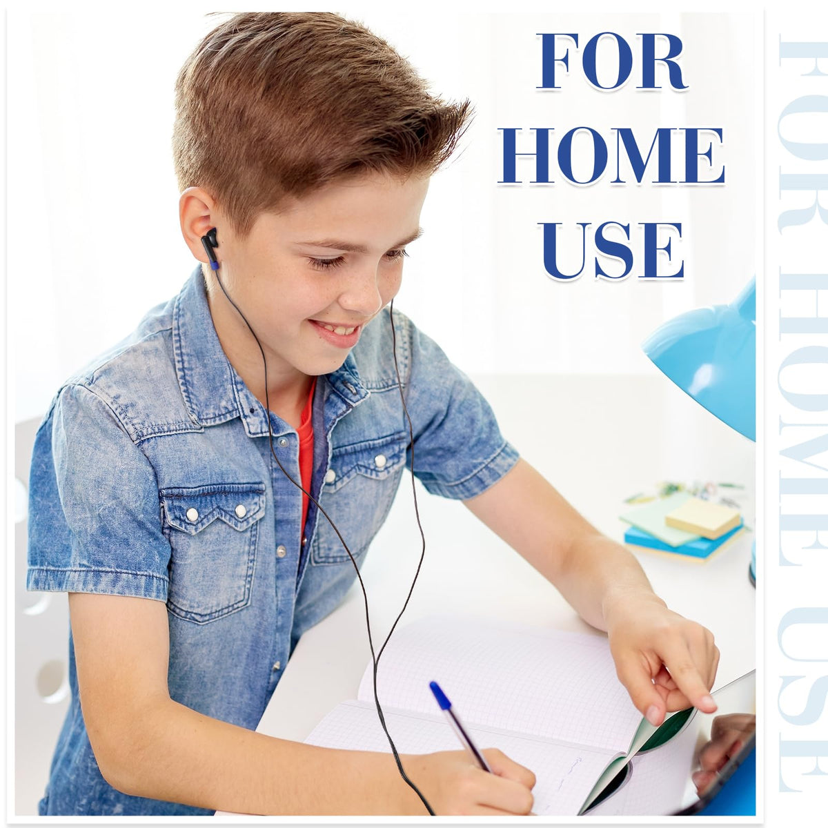 Kanayu wired earbuds with 3.5mm jack compatible with many devices