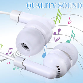 Kanayu basic wired earbuds with 3.5mm jack, no microphone for simple testing.