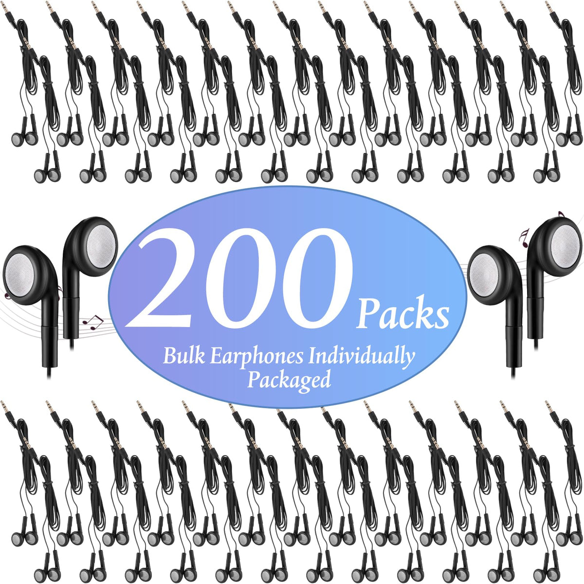 Kanayu classroom bulk earbuds ready for distribution in classrooms and libraries