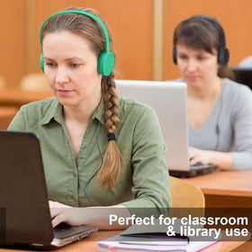 Kanayu in classroom use with children wearing headsets for group learning