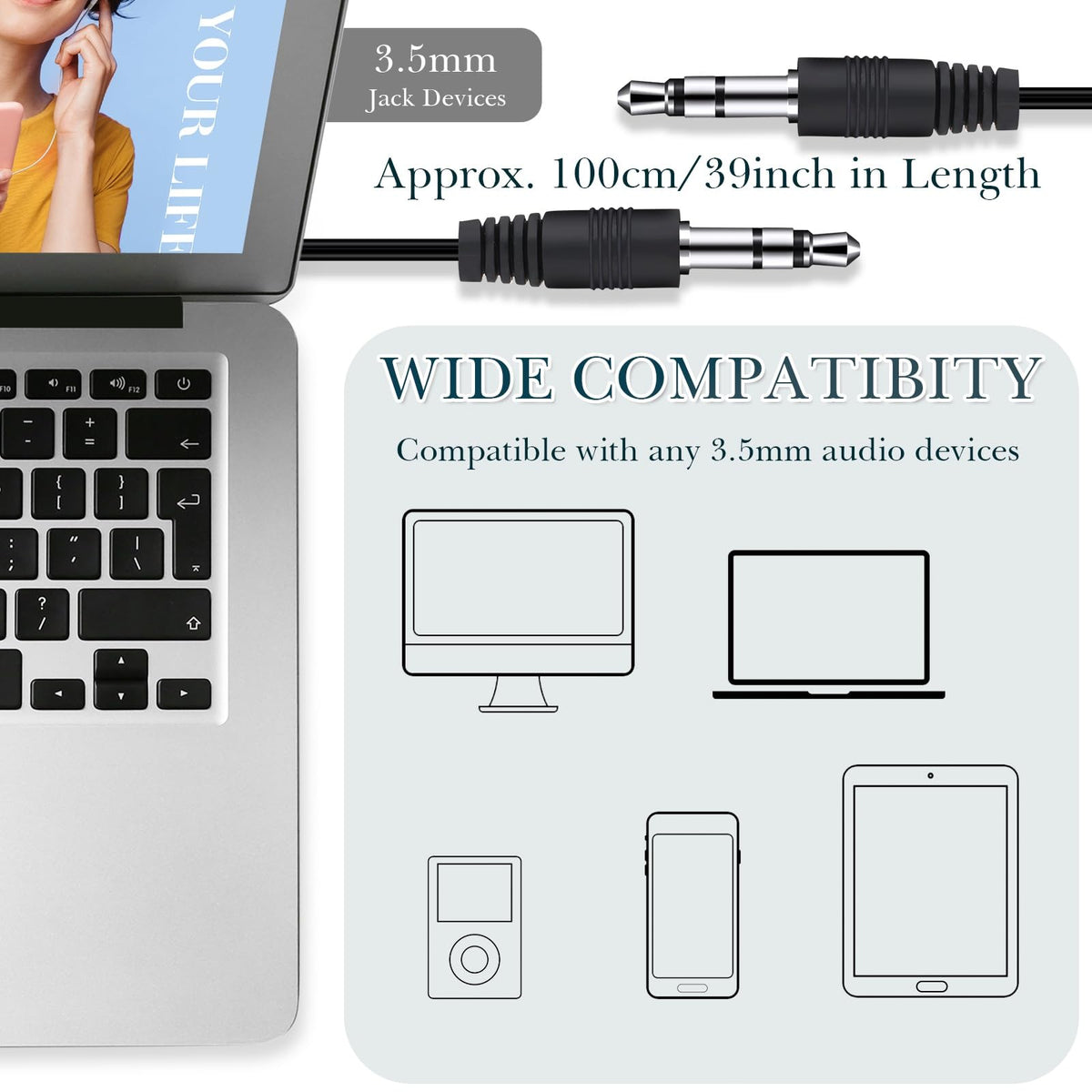 Kanayu earbuds shown in a classroom and library use context for versatile learning.