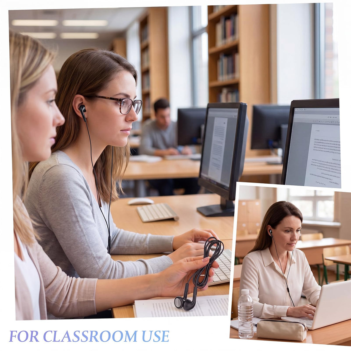 Kanayu soft tips provide comfortable, extended listening during study sessions
