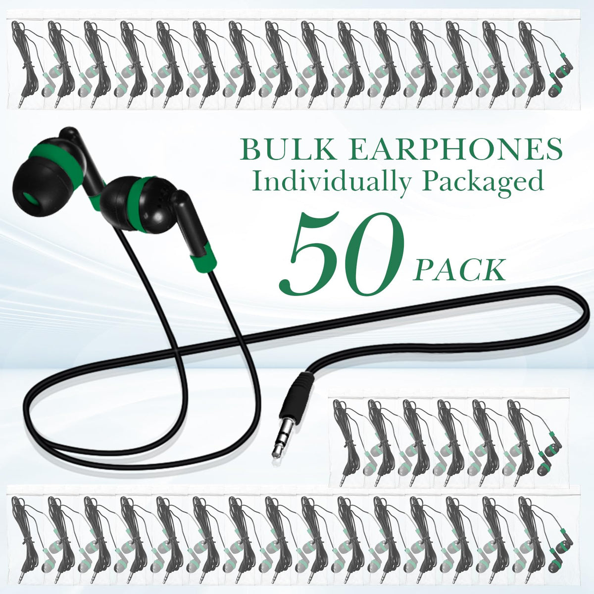 Kanayu green earbuds with soft silicone ear pads for comfortable daily use