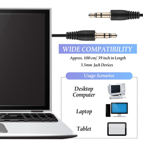 Kanayu 3.5 mm jack earbuds offering universal device compatibility
