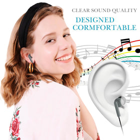 Kanayu universal 3.5mm jack compatibility fits most devices.