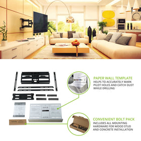 Kanto PDX650 installation kit and template included