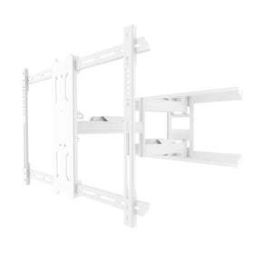 Kanto PDX650W cable management raceways keep cords tidy and out of sight.