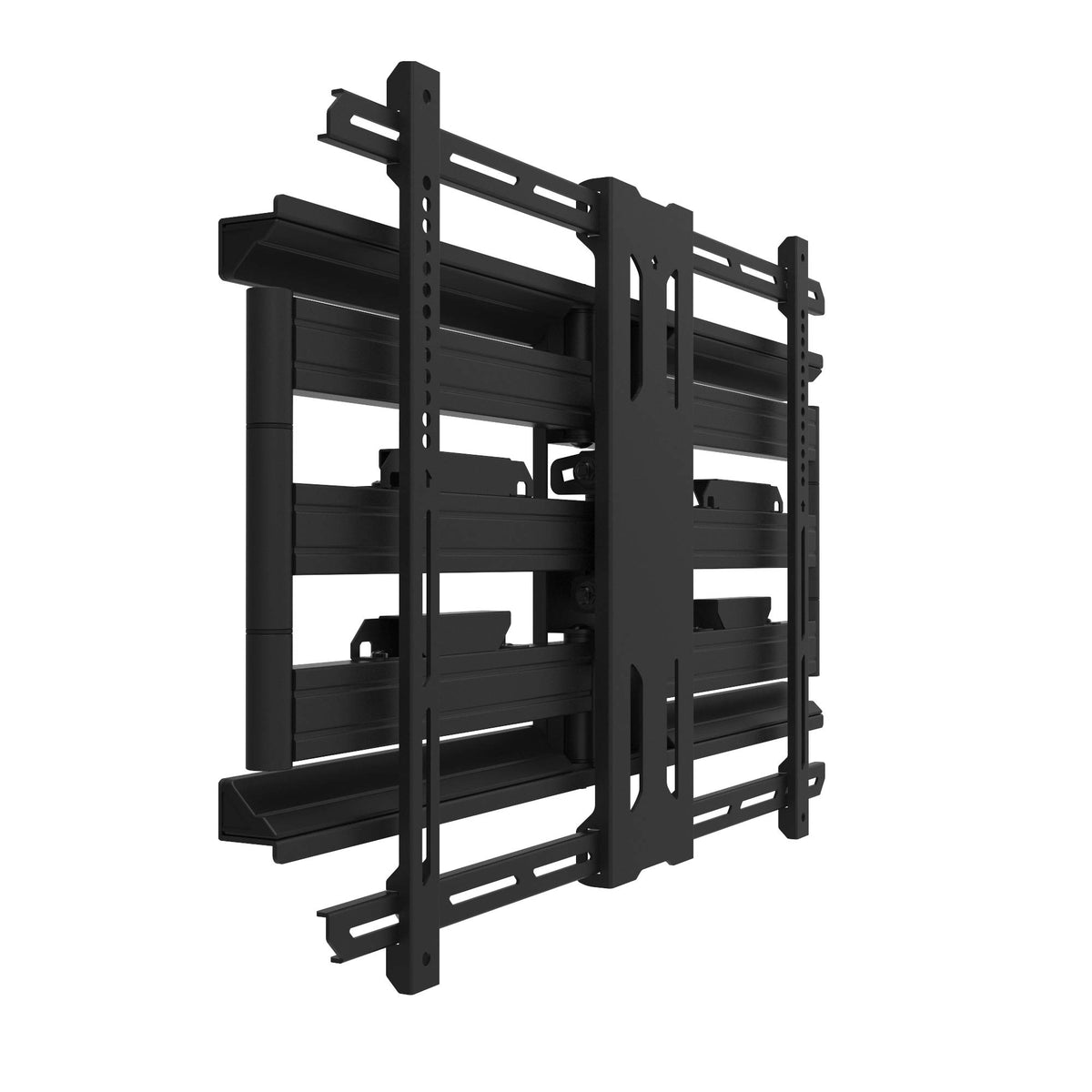 Kanto PDX700 cable management keeps cords tidy and organized.