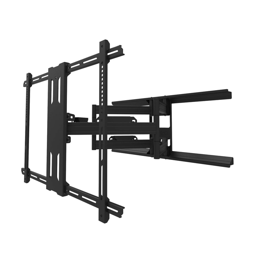 Kanto PDX700 full motion wall mount extends 31 inches for flexible viewing.