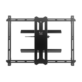 Kanto PMX700 Pro wall mount offset centers TV between studs.