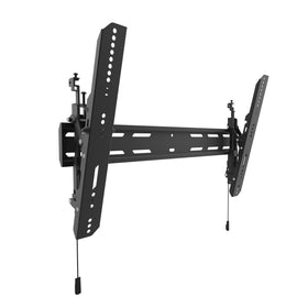Kanto PT300 front view showing secure TV mounting and clean appearance