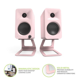 Kanto SE2 closeup of 1.5mm silicone pad absorbing vibration for clearer sound