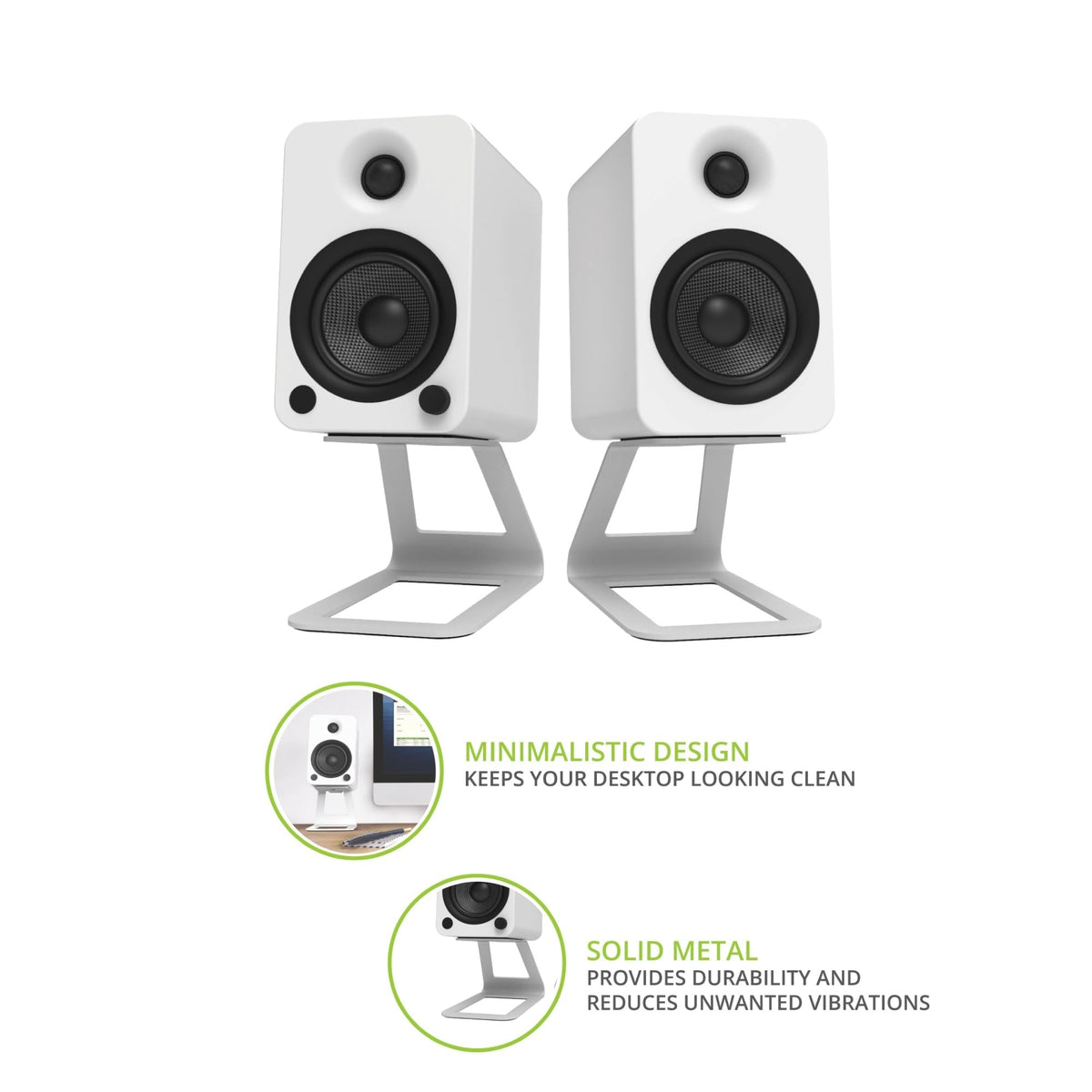 Kanto SE4 damping padding close-up shows 2.0 mm silicone cushioning for reduced resonance.