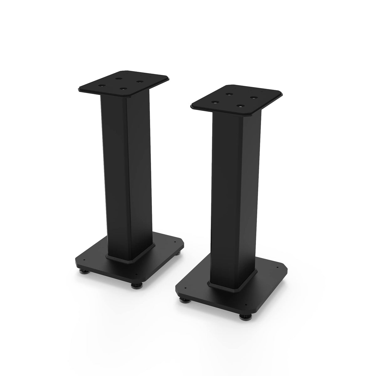 Kanto SX22 22-inch stand top plate secures bookshelf speakers for stable mounting