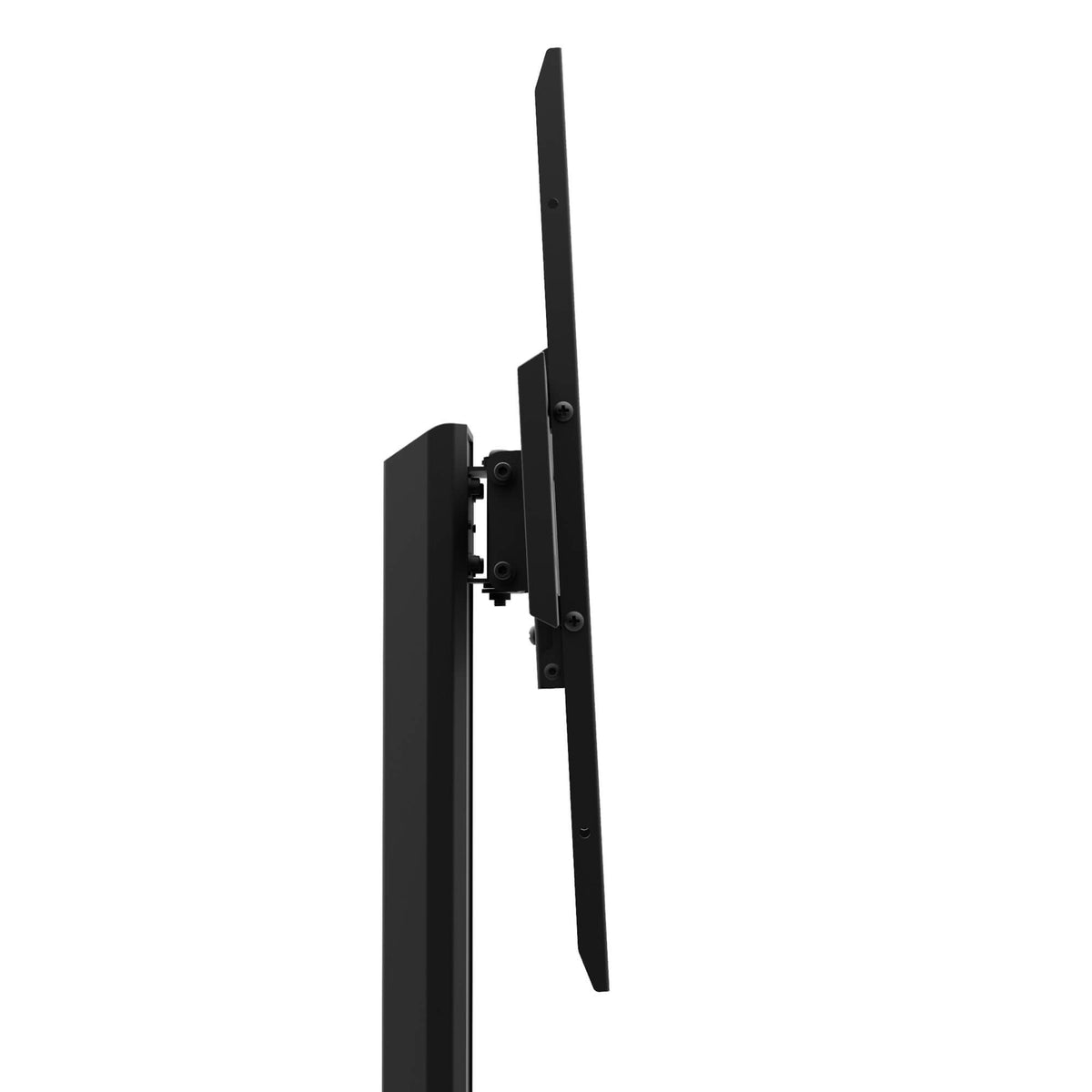Kanto TTS100 space beneath the TV for a compact soundbar or AV gear
