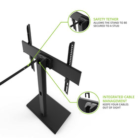 Kanto TTS100 tilts up to 5 degrees to reduce glare