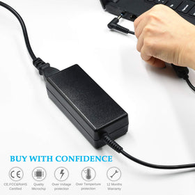 KAQIAR 65W HP Spectre blue-tip charger for slim ultrabooks