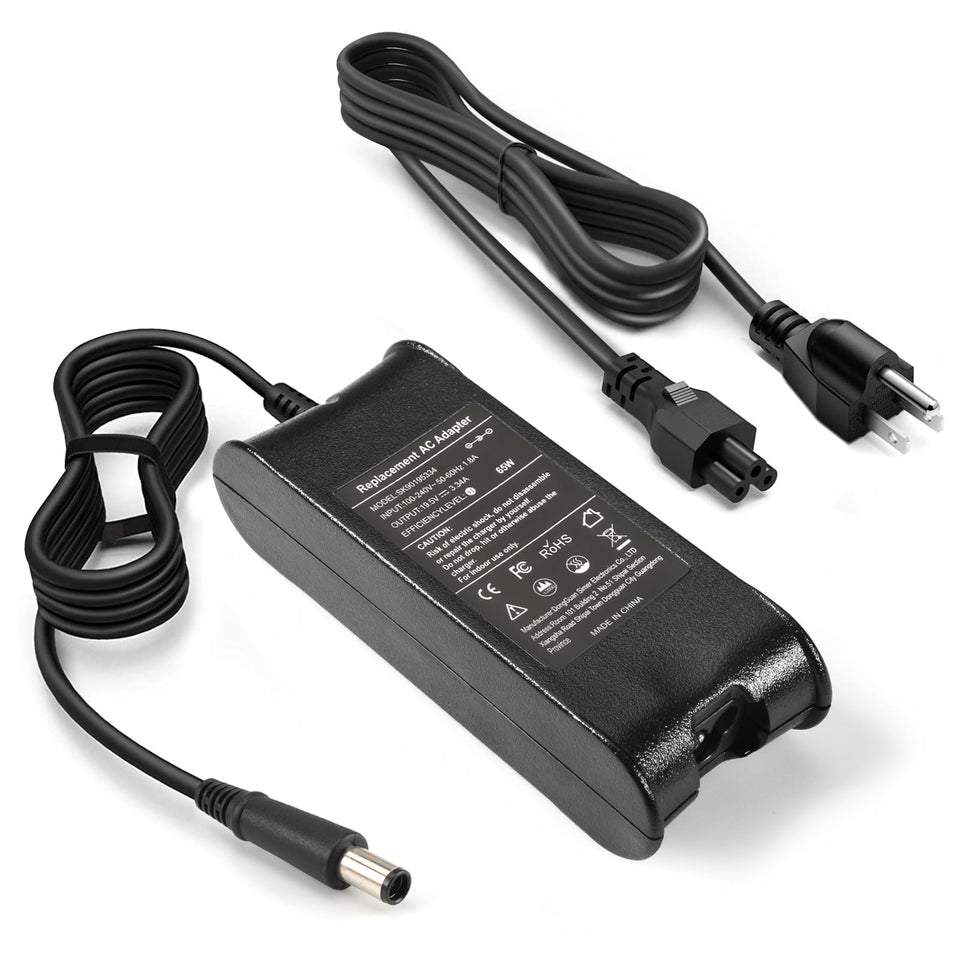 KAQIAR 90W adapter front view showing compact design and reliable power