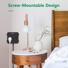 kaqinu power strip with an on/off switch for simple power control