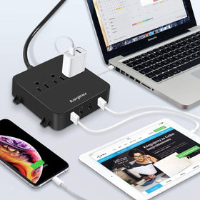 kaqinu power strip safety features protect against overload and short circuits