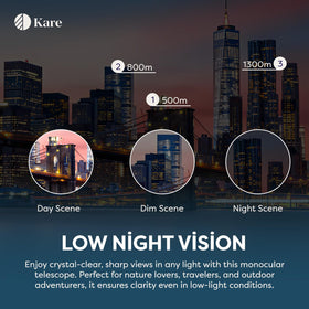 Kare 80x100 monocular for stargazing and night skies