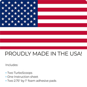 KARE TurboScoops ideal for living rooms, bedrooms, dorms, patios.