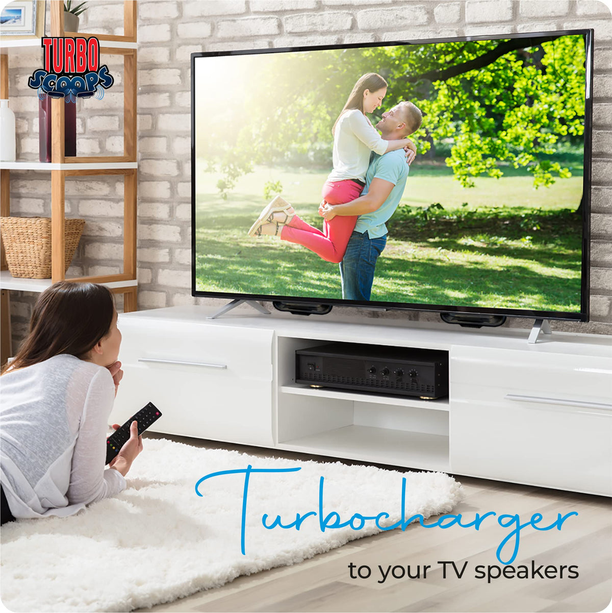 KARE TurboScoops peel-and-stick installation shows simple, tool-free setup for a quick room upgrade.