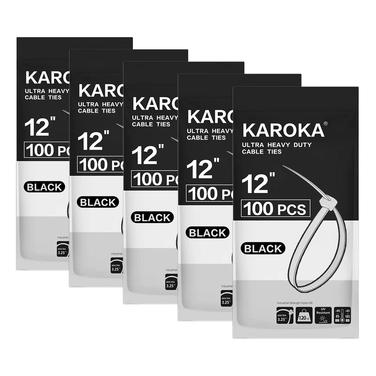 Karoka front packaging showing 500-pack and quick identification benefit