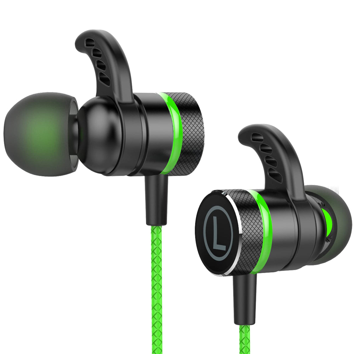 KASOTT SoundMaster front view showing sleek earbuds and metal housing for durability