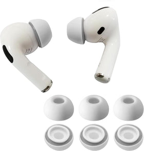 KASOTT ear tips with memory foam and silicone for AirPods Pro deliver enhanced comfort and seal.