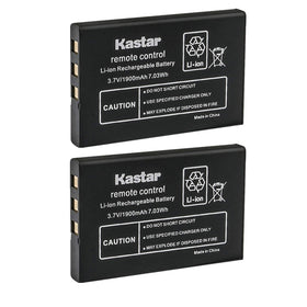 Kastar front packaging showing 2-pack batteries and model compatibility benefit