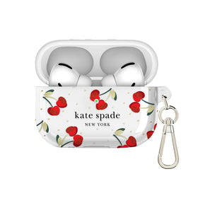 kate spade new york Cherry Dot front view showing protective fit and stylish finish
